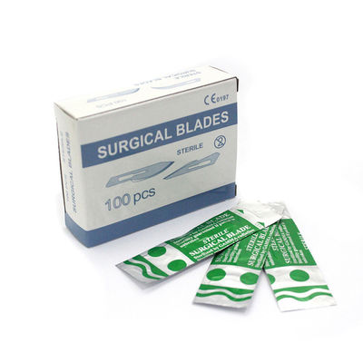 calidad  Disposable instruments high quality disposable carbon steel surgery surgical blades is skin graf surgical knife blades fábrica