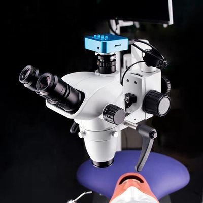 calidad  China Metal Microscope Oral Stereo Endodontic Lap Dental Working Dental Digital Microscope With Camera fábrica